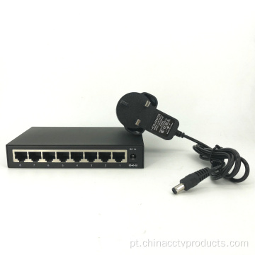 Melhor Preço 10/100 / 1000Mbps 8 Ethernet Switch